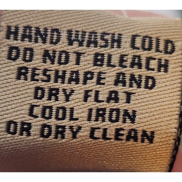 Vertical Design Cashmere Top Women's XL Merlot 2-Ply Short Sleeve Scoop Neck NWT - Picture 6 of 7